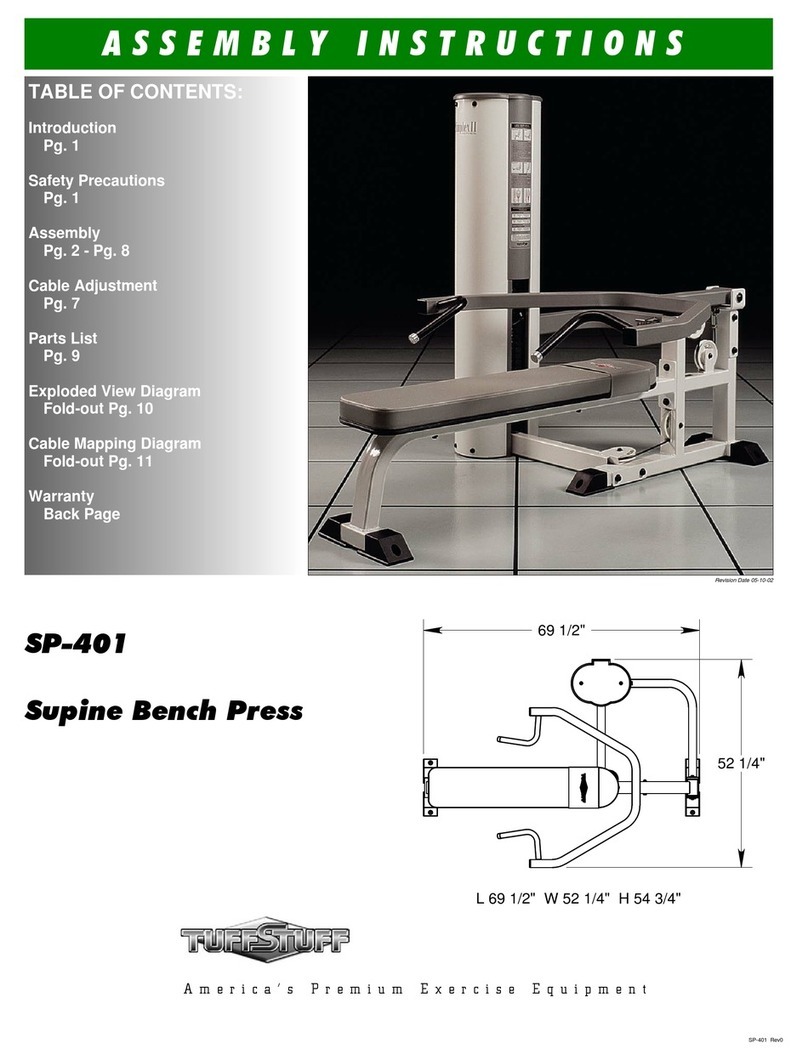 Tuff stuff SP-401 User manual