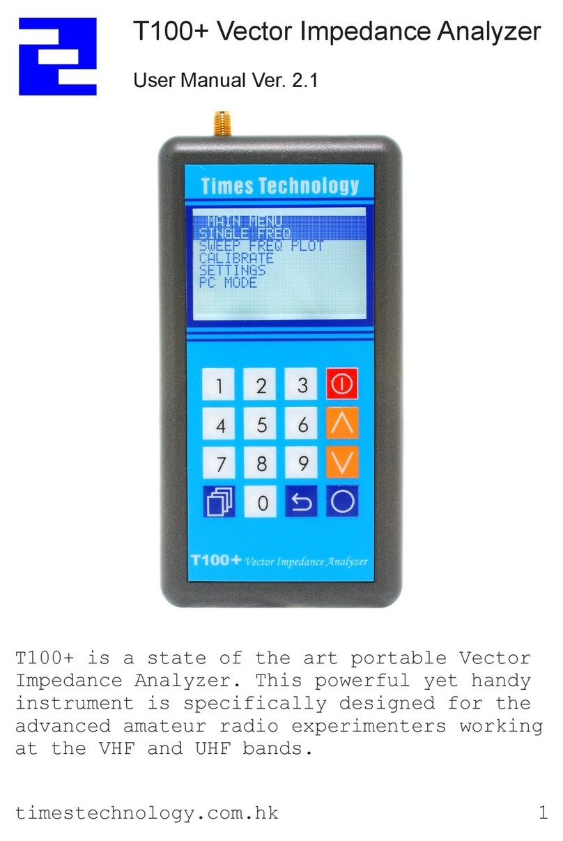 Times Technology T100+ user manual Times Technology T100+ user manual