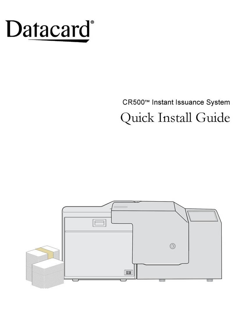 DataCard CR500 User manual DataCard CR500 User manual