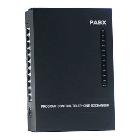 PABX MS308 user manual