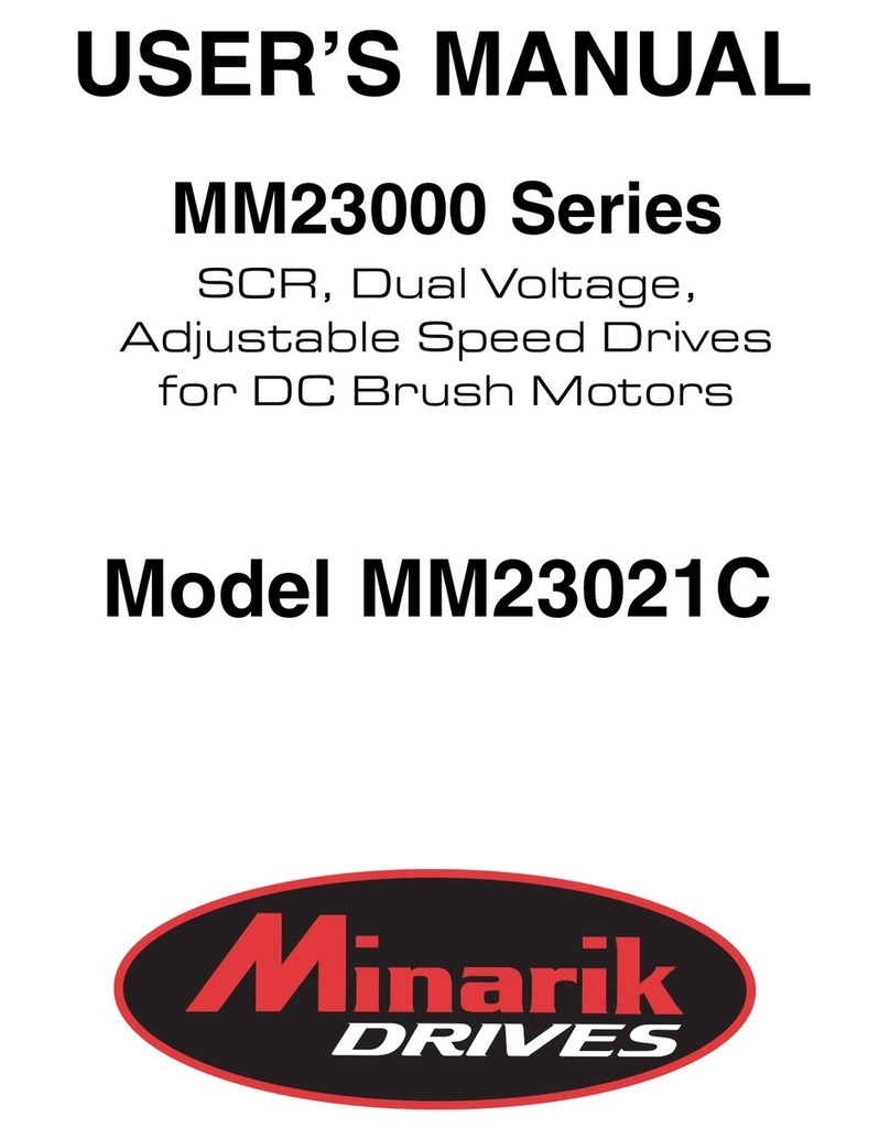 Minarik MM23021C user manual