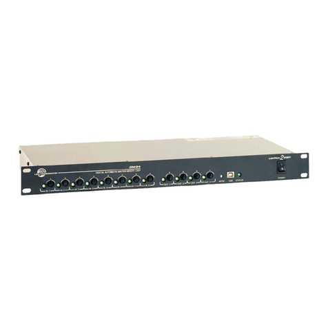 Lectronics DM84 Mounting instructions