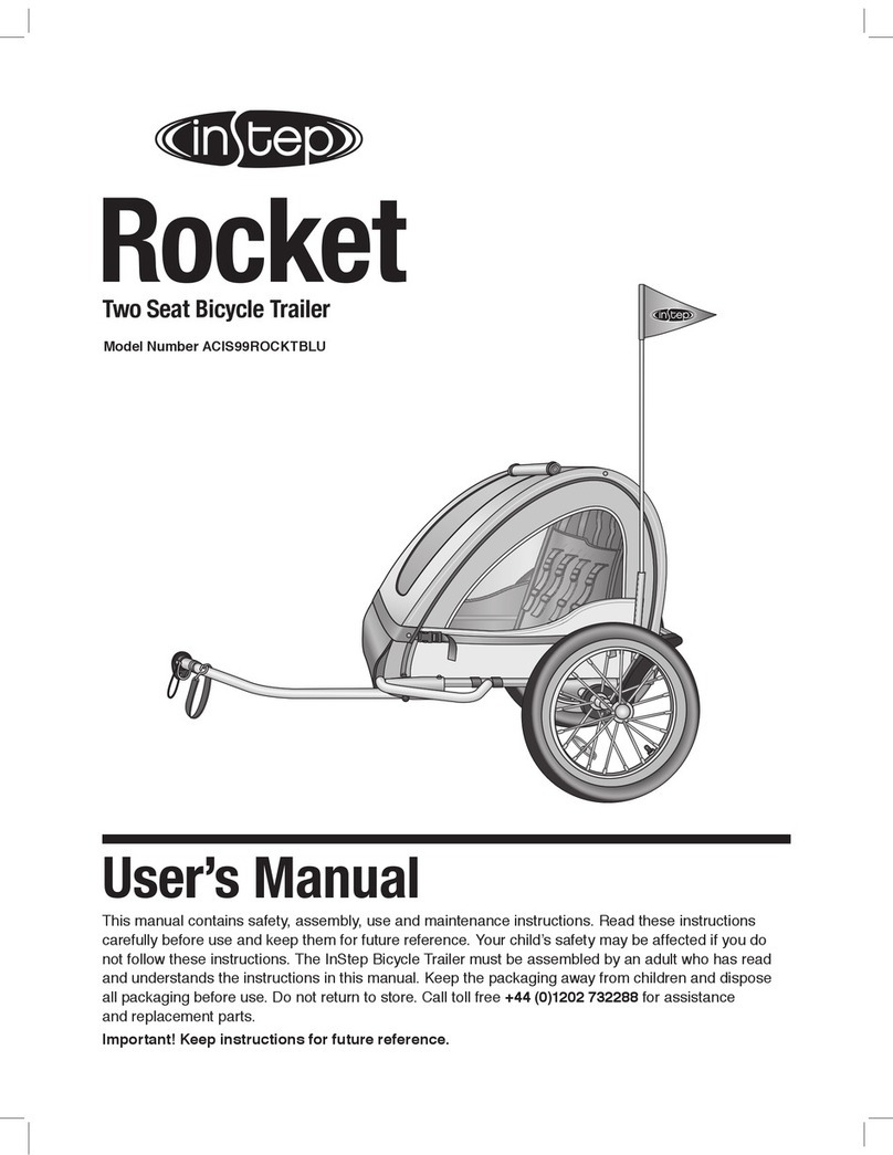 InStep Rocket ACIS99ROCKTBLU User manual
