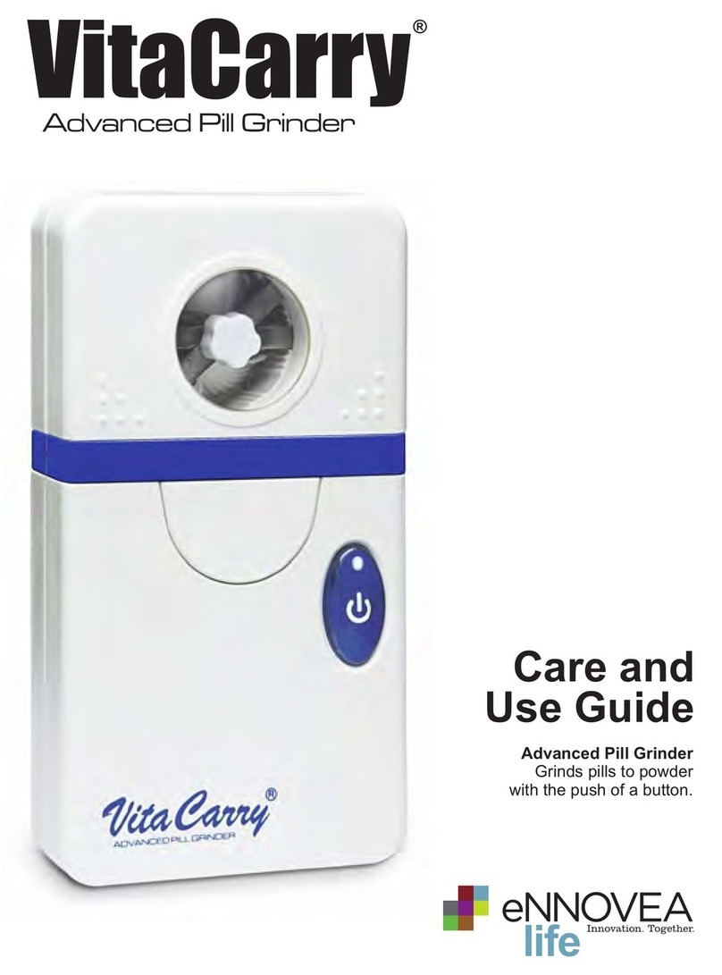 eNNOVEA VitaCarry Care and use guide