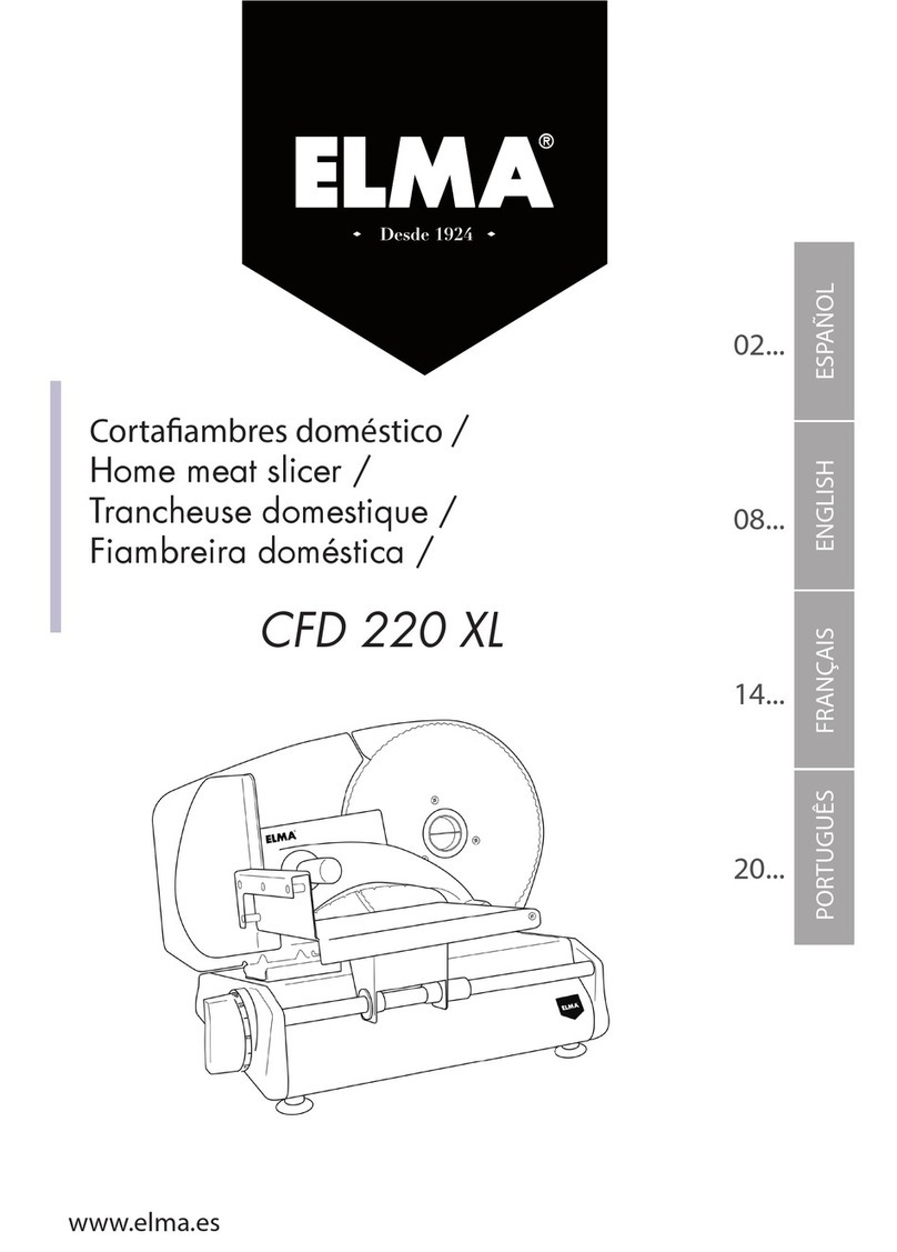 Elma CFD 220 XL User manual