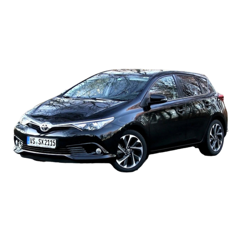 Toyota AURIS - S User manual Toyota AURIS - S User manual