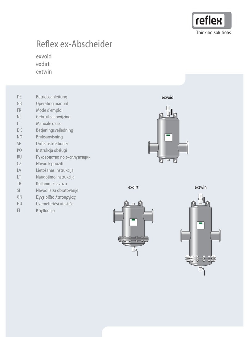 Reflex Exvoid A 60.3 operating manual Reflex Exvoid A 60.3 operating manual