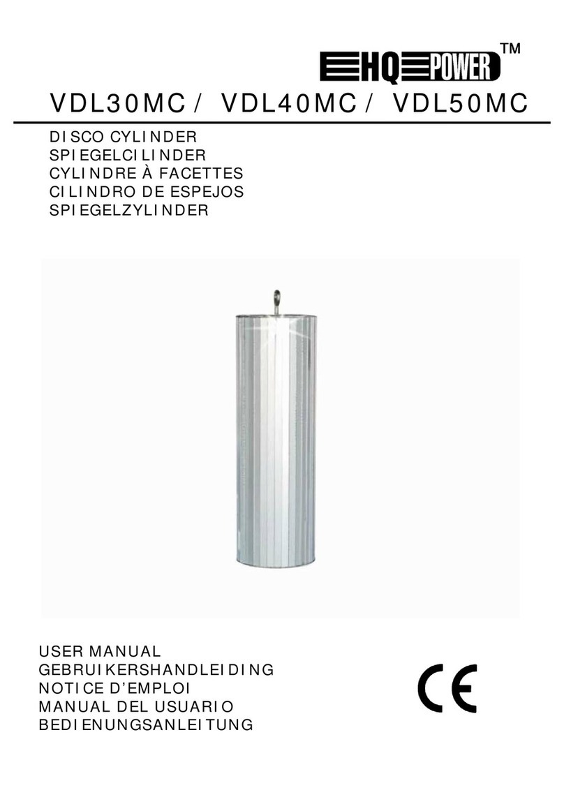EHQ Power VDL40MC User manual