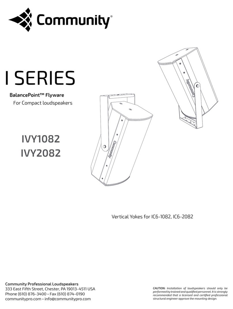 Community IVY1082 User manual