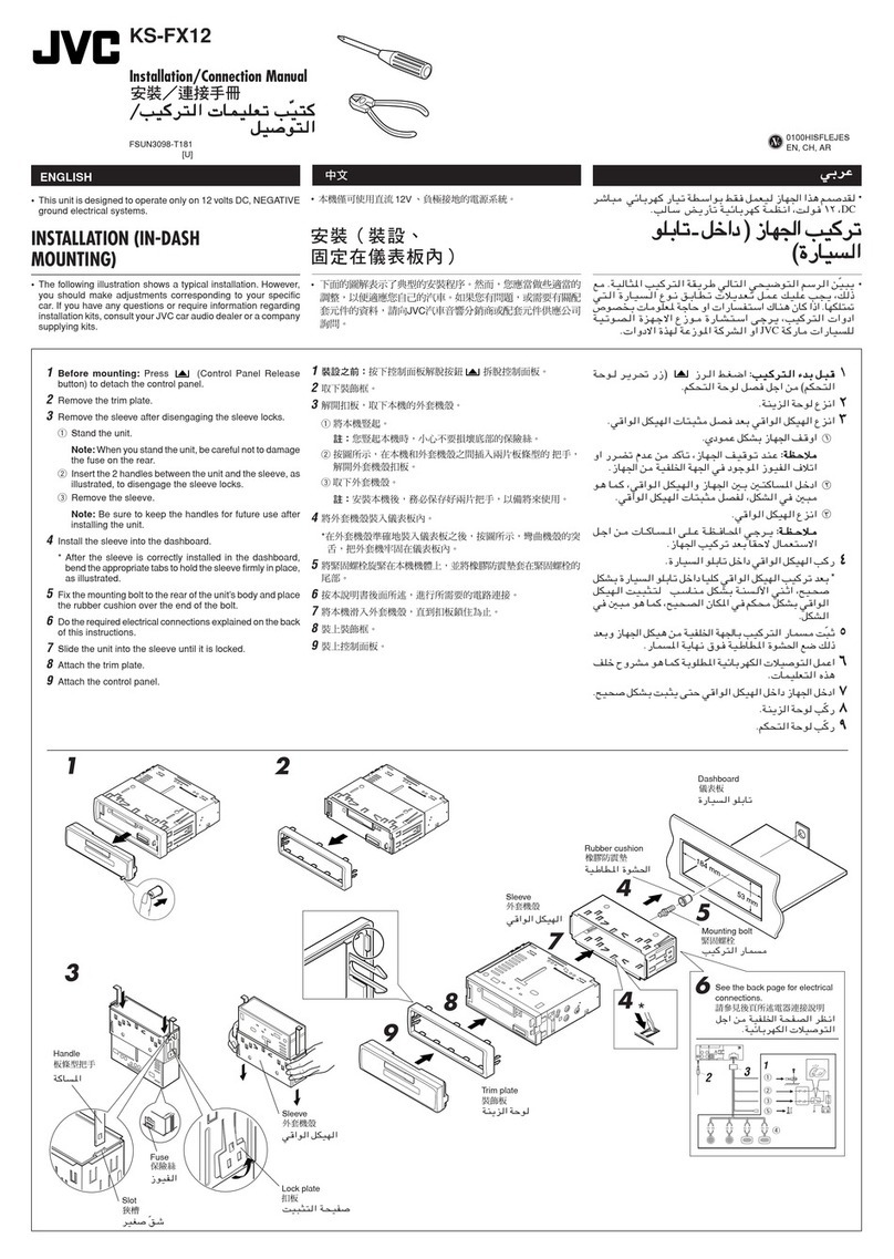 JVC KS-FX12 Guide