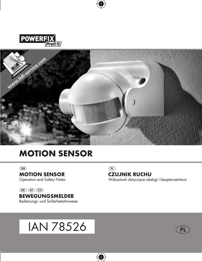 Powerfix 10181 Operation and safety notes