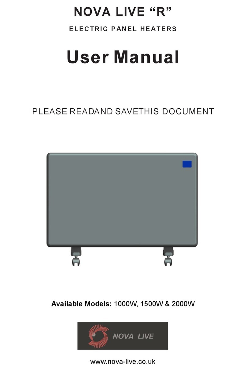 NOVA LIVE R 1000W user manual