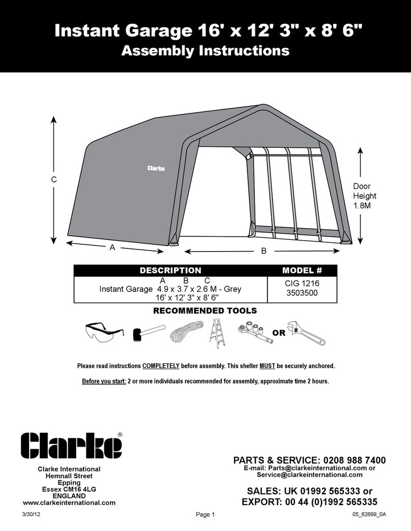 Clarke 3503500 User manual Clarke 3503500 User manual