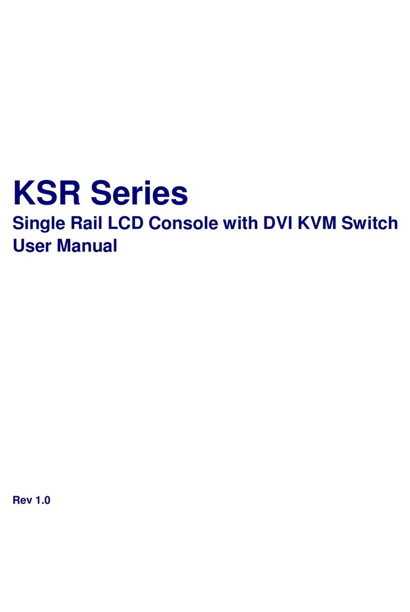 Broadrack KSR-11508-DVI user manual