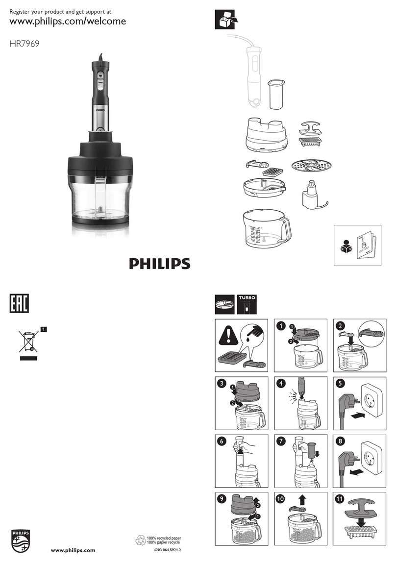 Philips HR7969 User manual