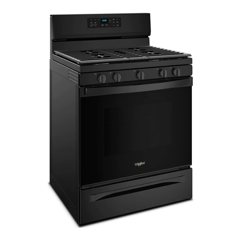 Whirlpool WFG525 Series User instructions Whirlpool WFG525 Series User instructions