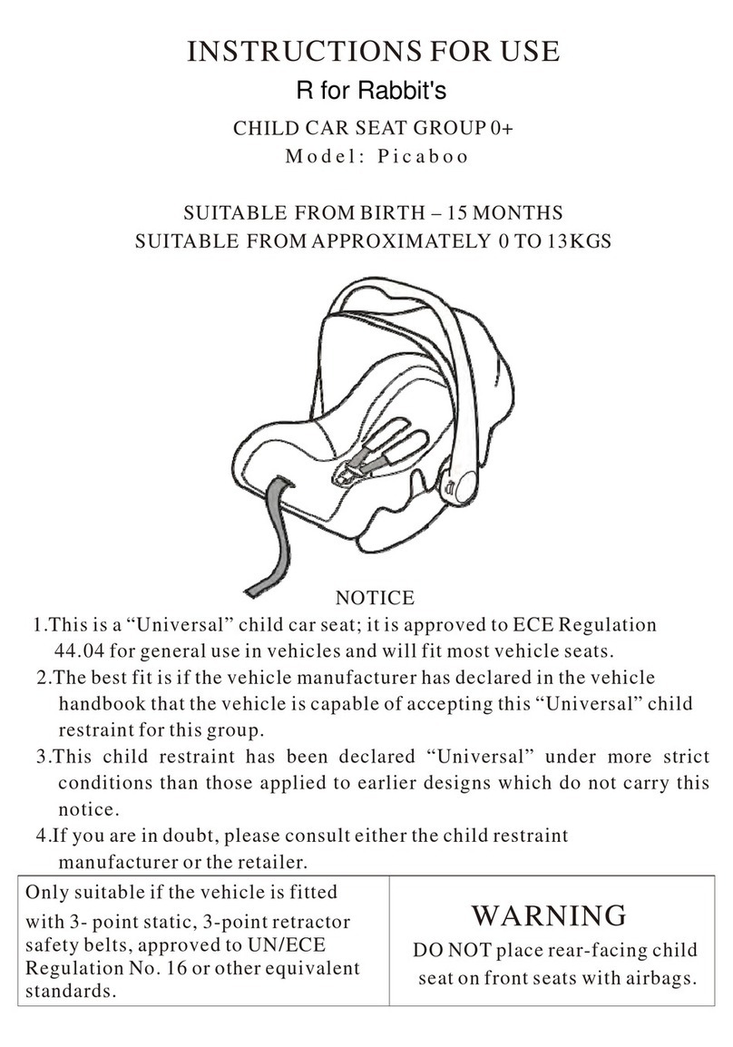 R for Rabbit Picaboo User manual