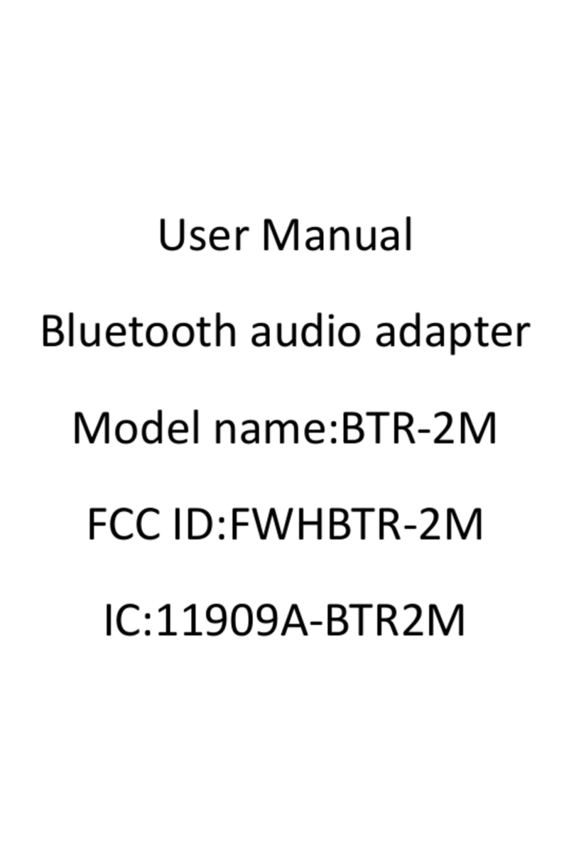 Edge Wireless BTR-2M user manual