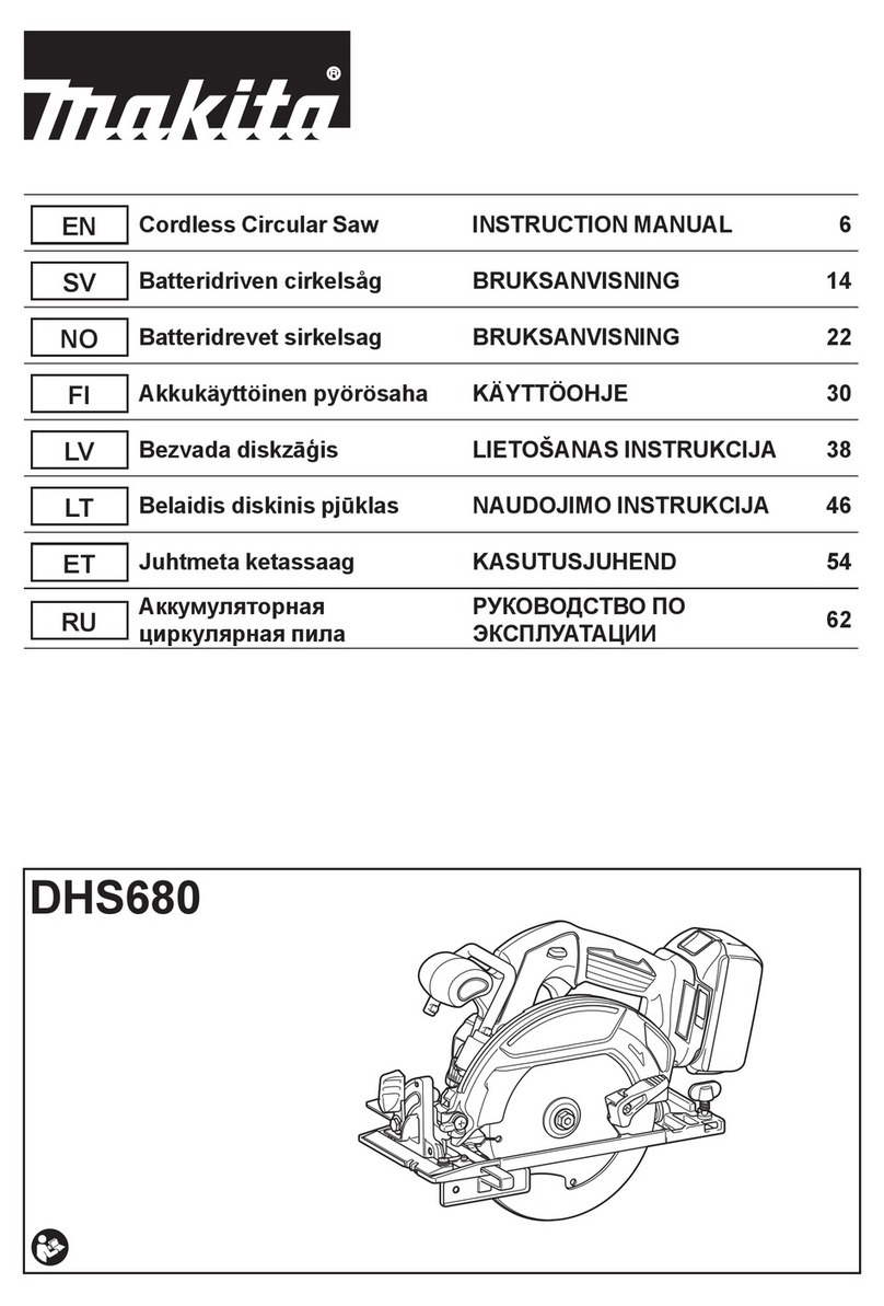 Makita DHS680 User manual
