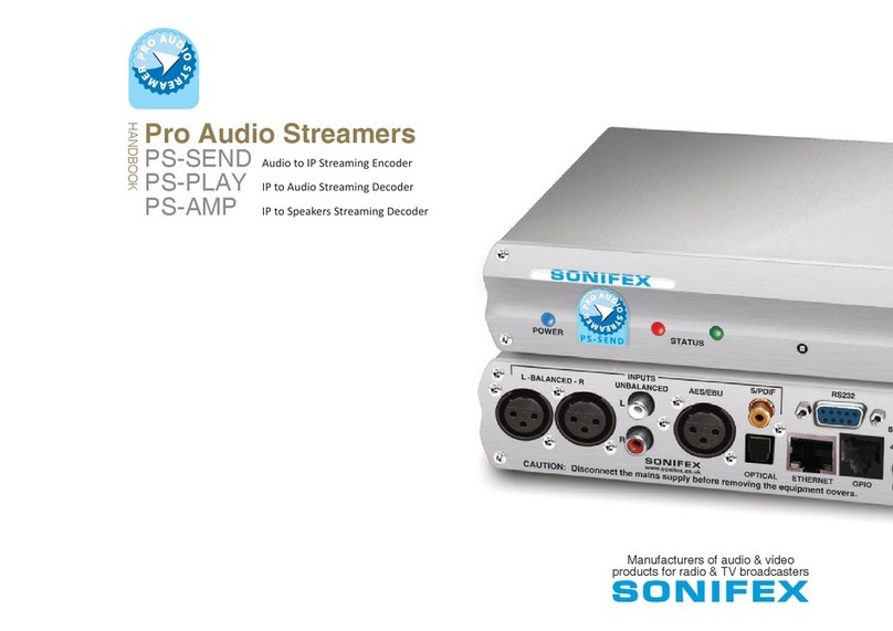 Sonifex PS-SEND Handbook