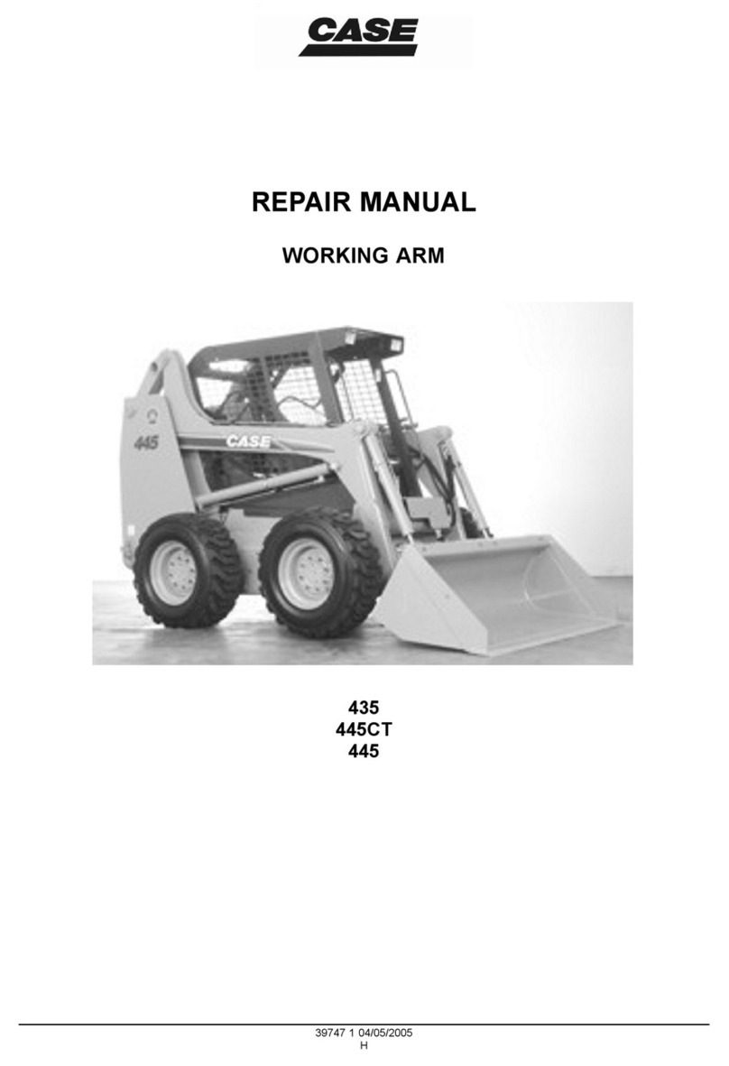 Case 445CT Operating instructions