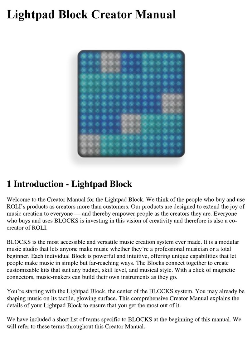 Roli Lightpad Block manual