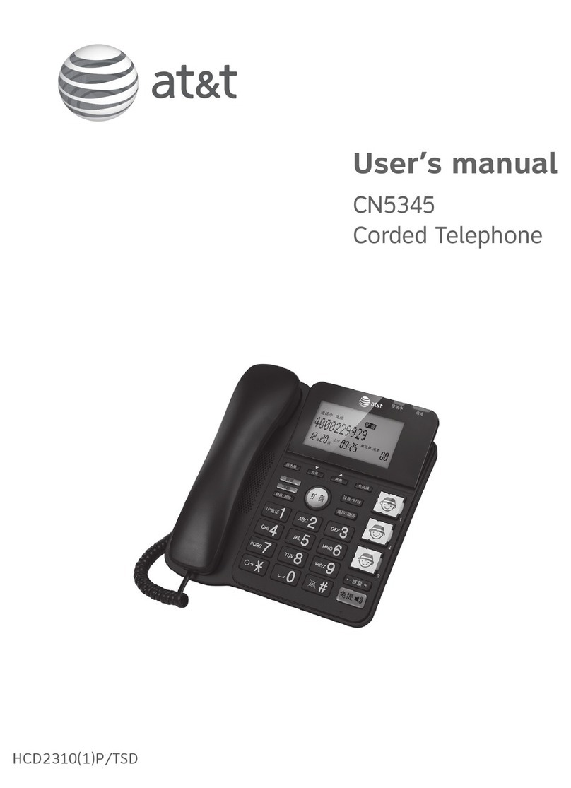 AT&T CN5345 User manual