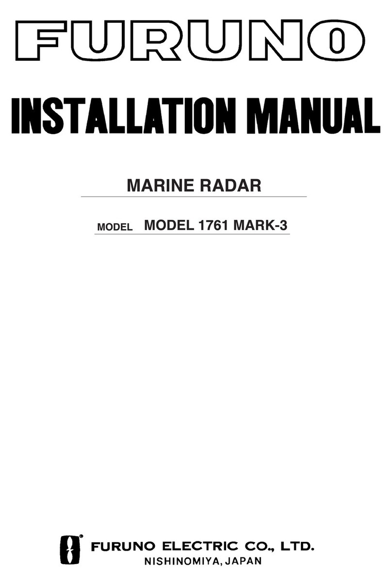 Furuno 1761 MARK-3 User manual