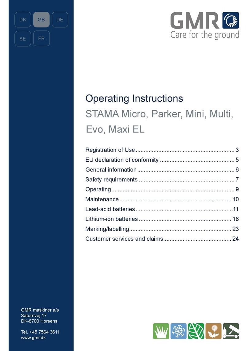 GMR STAMA Micro operating instructions
