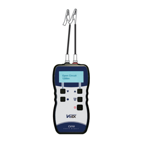 VeEX CX10 User manual