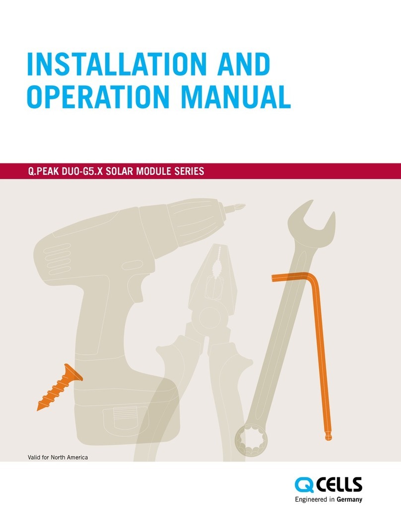 Qcells Q.PEAK DUO-G5 series User manual