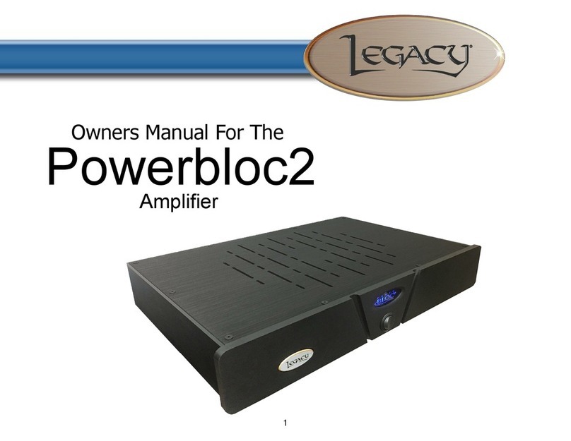Legacy Powerbloc2 User manual
