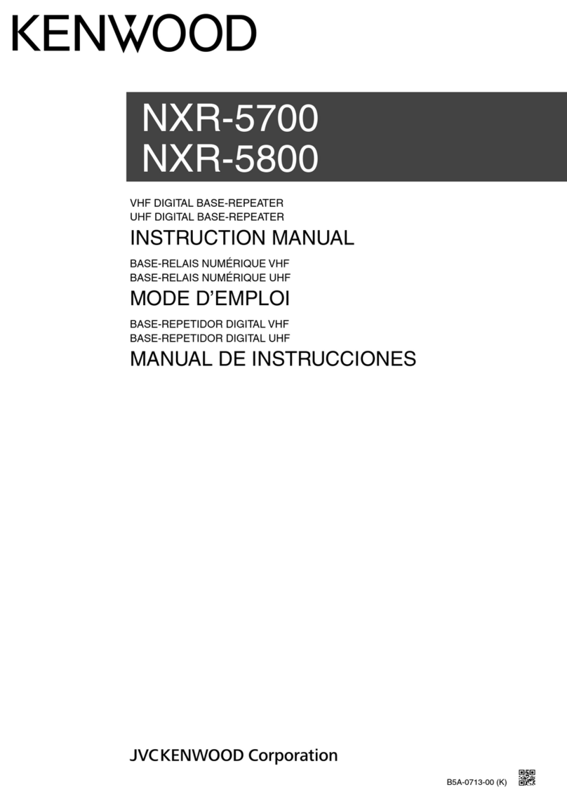 Kenwood NXR-5700 User manual