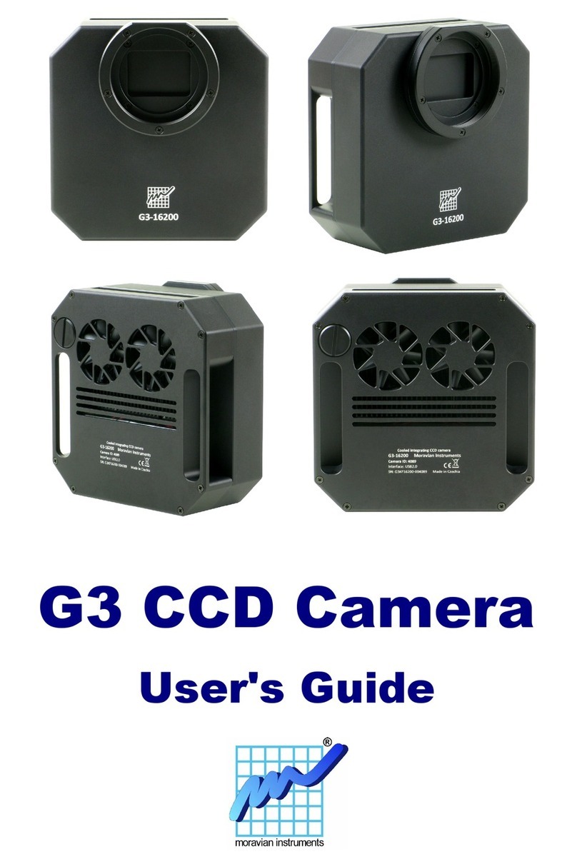 Moravian Instruments G3-16200 User manual Moravian Instruments G3-16200 User manual