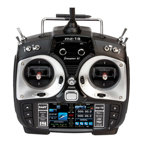 GRAUPNER mz-18 HoTT User manual GRAUPNER mz-18 HoTT User manual