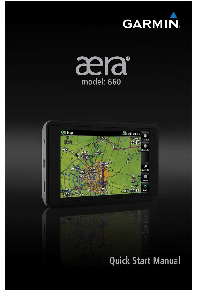 Garmin camper 660 Quick start manual