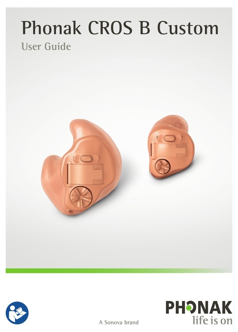 Phonak CROS B-312 user guide