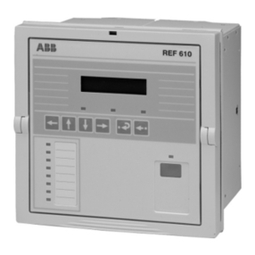 ABB RELION REF610 Product manual
