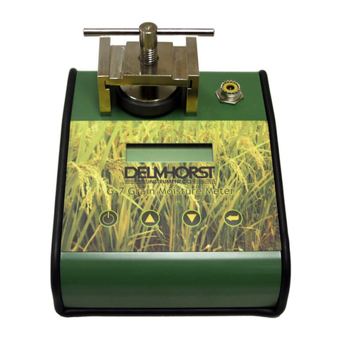 Delmhorst G-7 User manual