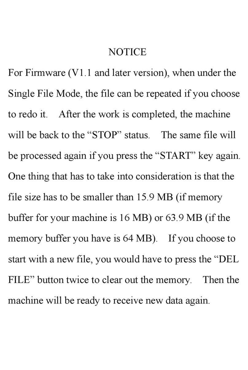 LaserPro Venus User manual