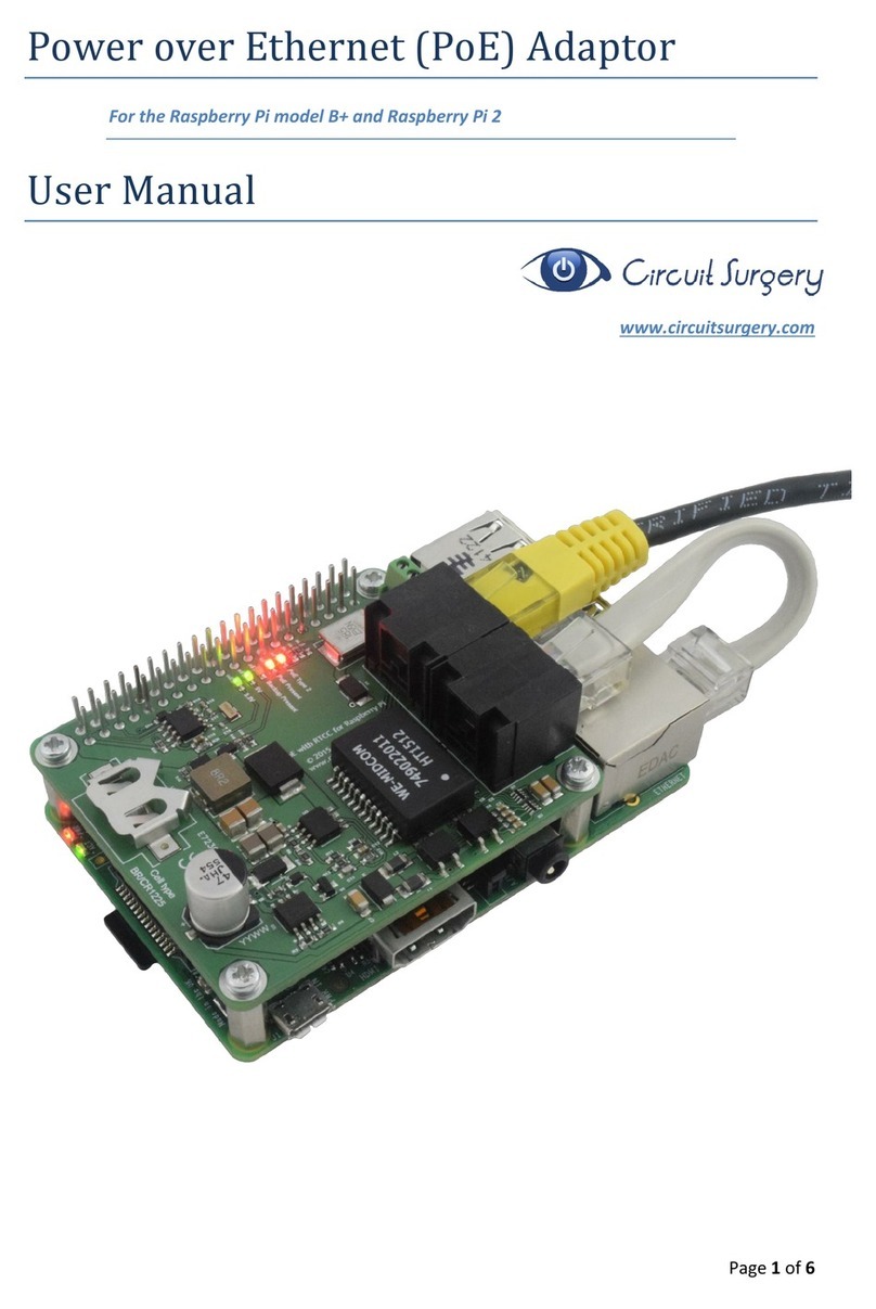 Circuit Surgery POEGM45051 user manual