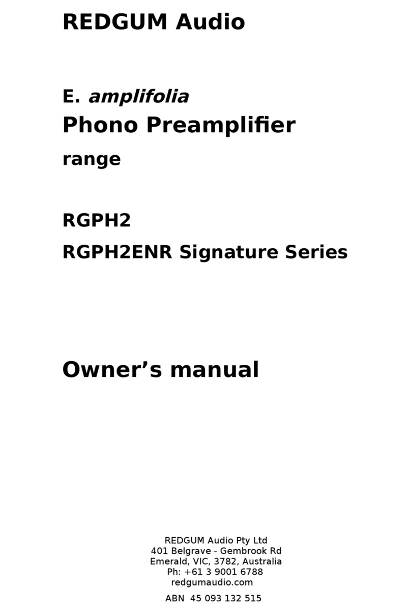 Redgum RGPH2 owner's manual