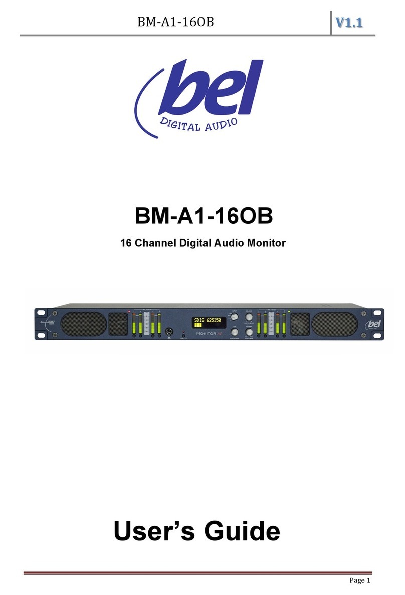 bel Digital Audio BM-A1-16OB user guide