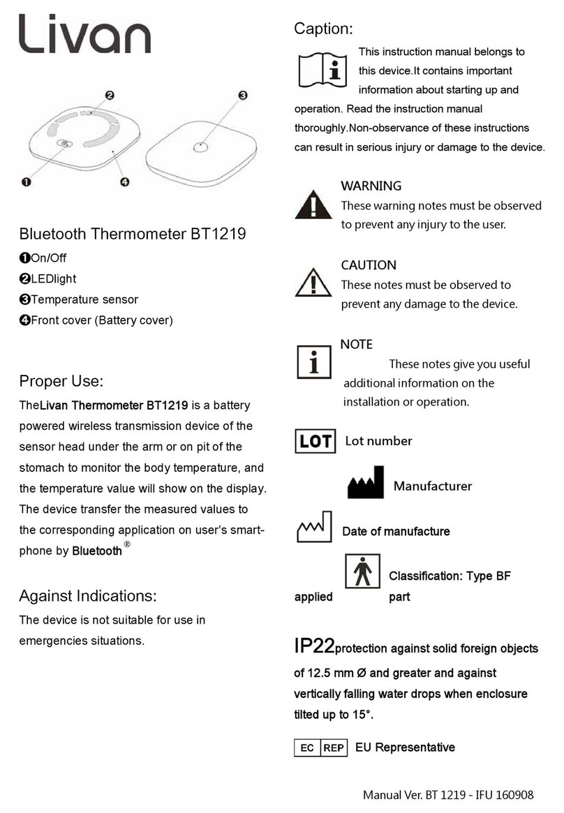 Livan BT1219 Instruction manuals