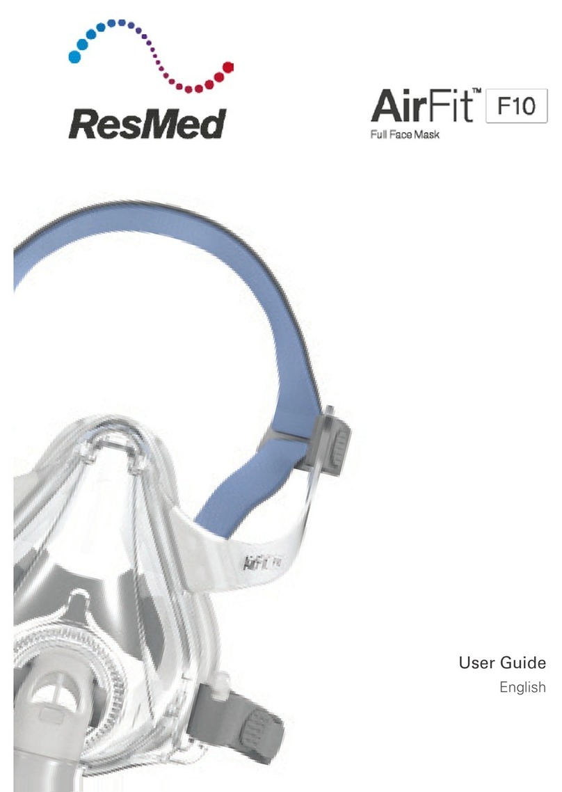 ResMed AirFit F10 User manual