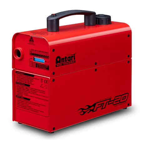 Antari FT-20 User manual Antari FT-20 User manual