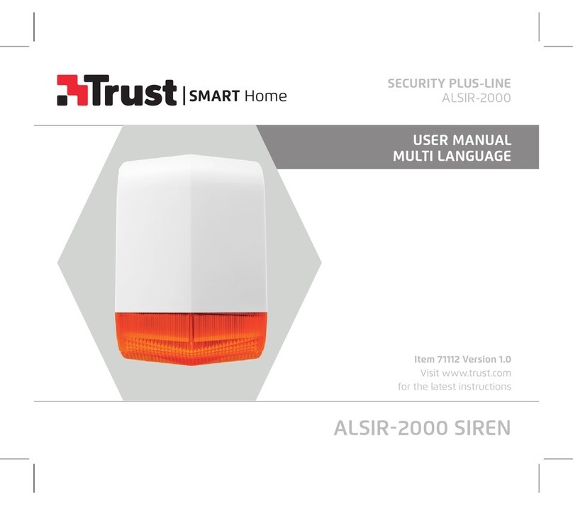 Trust SECURITY PLUS-LINE ALSIR-2000 User manual