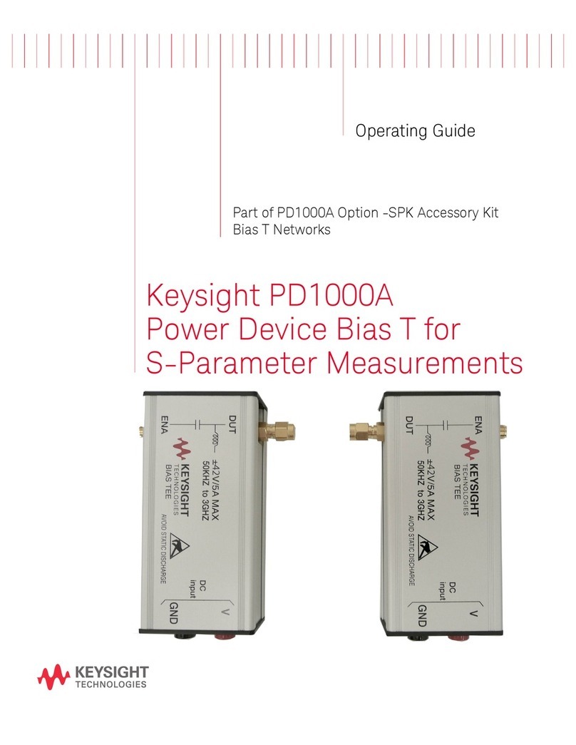 Keysight PD1000A User manual Keysight PD1000A User manual
