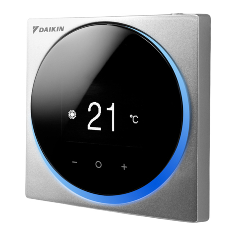 Daikin BRC1H51W Installer and user reference guide