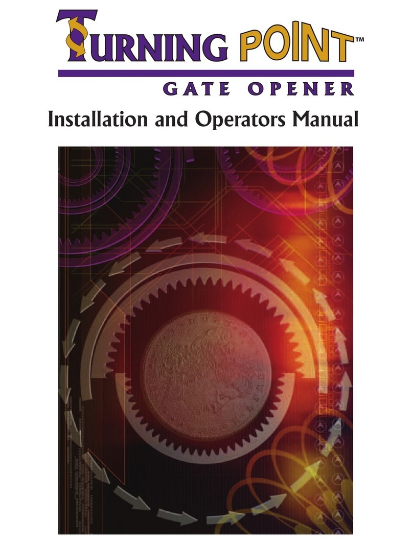 Digger Specialities Turning Point Installation and operator's manual